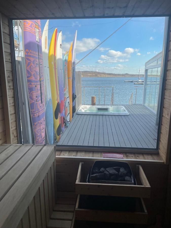 Seehaus Pippa Mit Sauna And Whirlpool Direkt Am See Mucheln Exterior photo